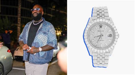 rick ross red rolex|robb report Rick Ross.